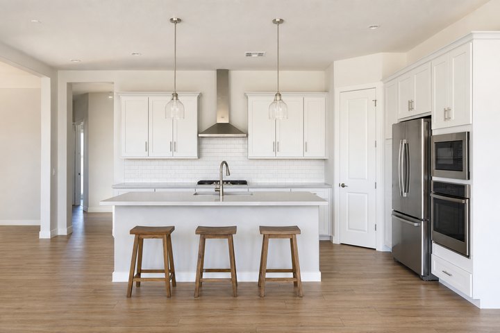Classic white kitchens example